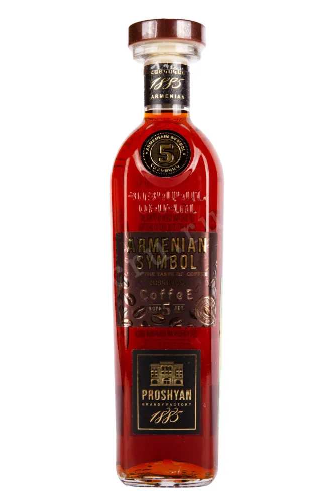 Коньяк Армянский Символ Кофе 5 лет  0.5 л