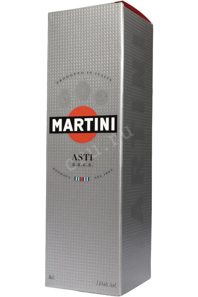 Подарочная коробка Martini Asti gift box 2024 0.75 л
