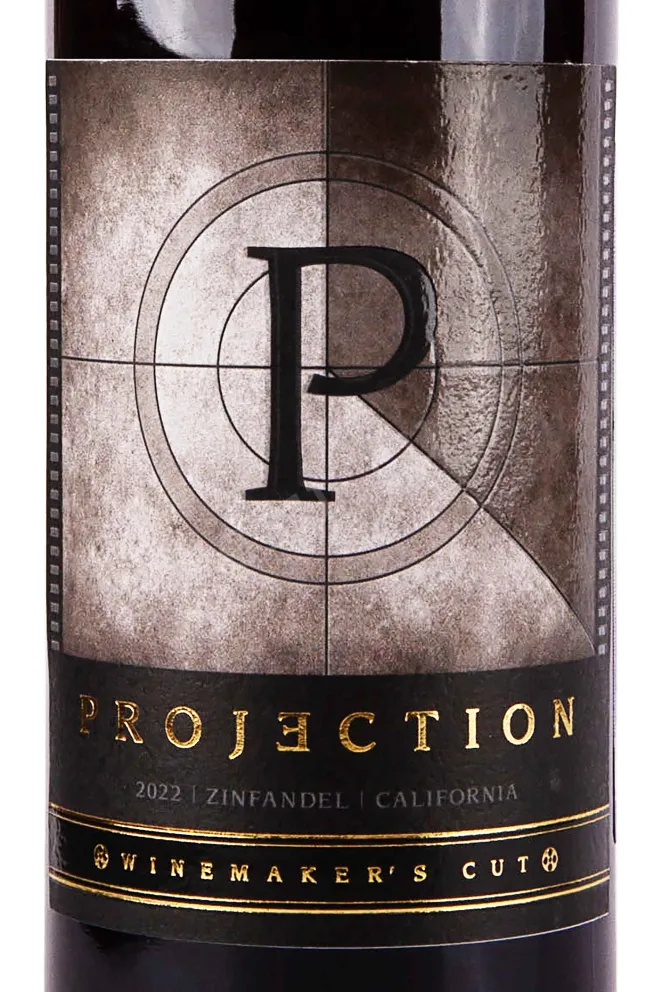 Этикетка Projection Zinfandel 2022 0.75 л