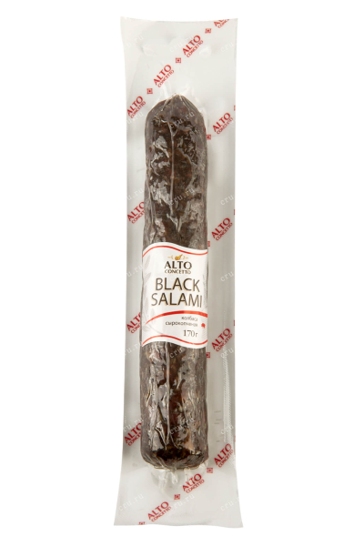 Колбаса Alto Concetto Black Salami 170 г