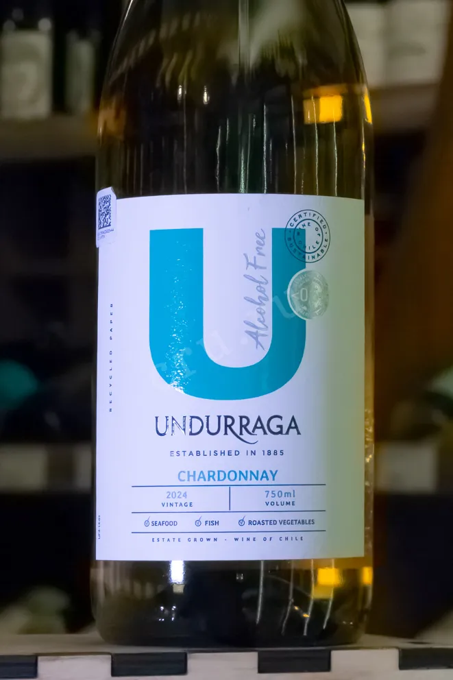 В магазине Крю Профи Undurraga Chardonnay Alcohol Free 2024 0.75 л