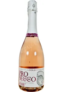 Игристое вино Cantina Colli Euganei Prosecco DOC Rose Extra Dry 2024 0.75 л