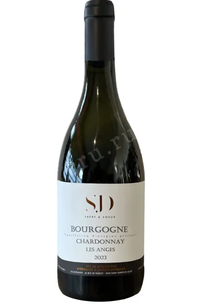 Вино SJD Bourgogne Chardonnay Les Anges 2023 0.75 л