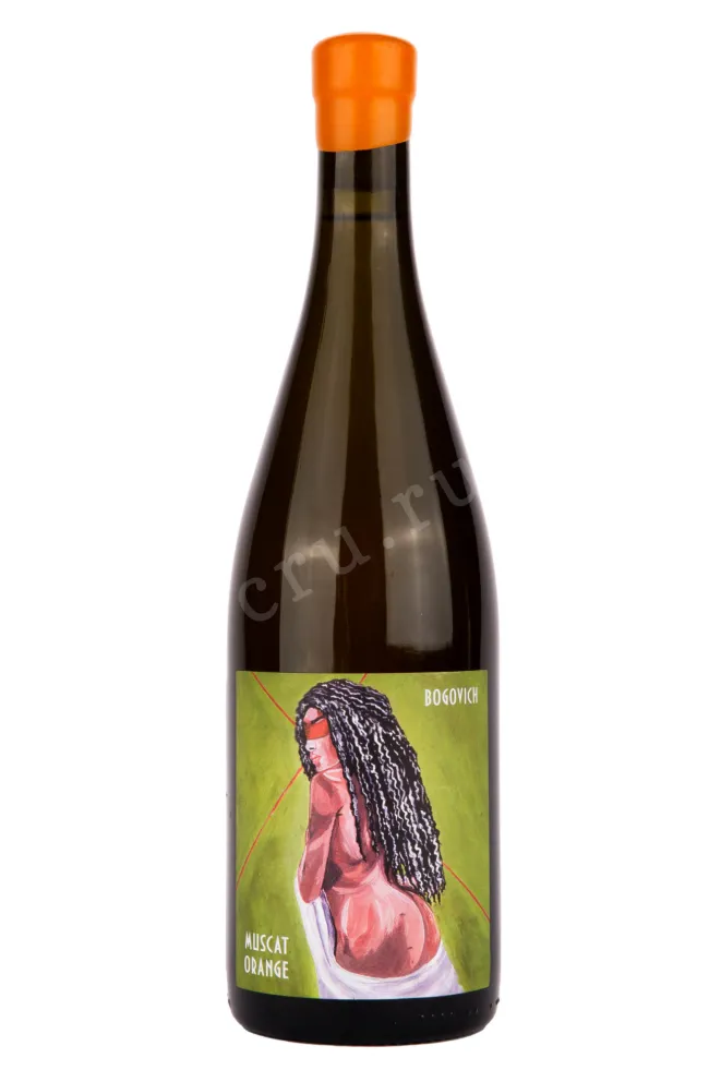 Вино Богович Мускат Оранж 2020 0.75 л