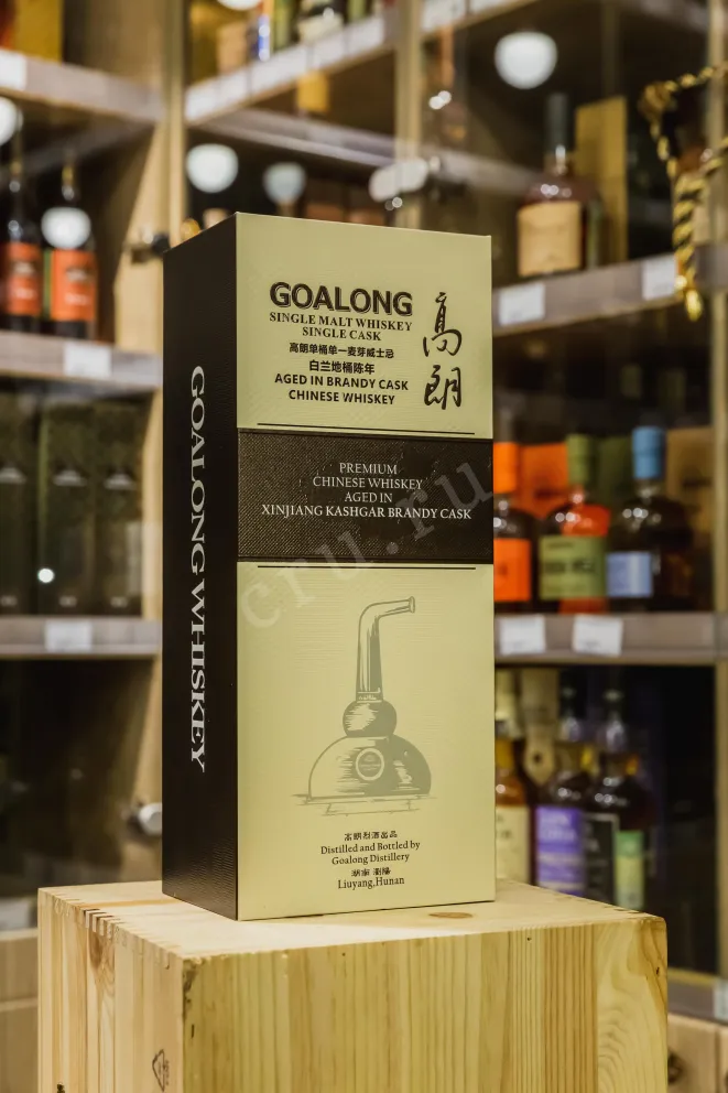 В магазине Крю Профи Goalong Brandy Cask Kashgar gift box 0.7 л