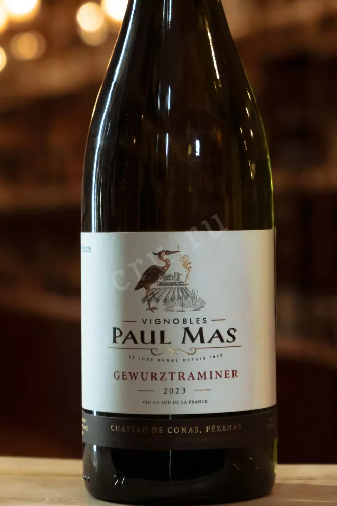 В магазине Крю Профи Paul Mas Gewurztraminer Pays d'Oc 2023 0.75 л