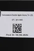 Контрэтикетка Connoisseurs Double Apple Aroma 0 л