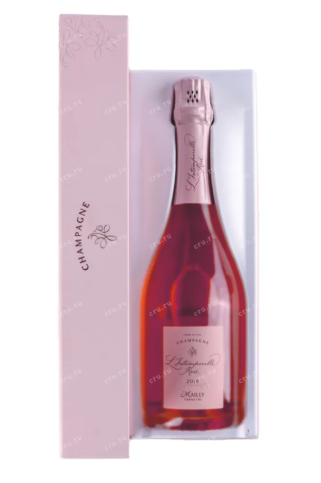 В подарочной коробке Mailly Grand Cru LIntemporelle Rose in gift box 2018 0.75 л