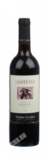 Вино Shotfire Thorn-Clarke Quartage 2013 0.75 л