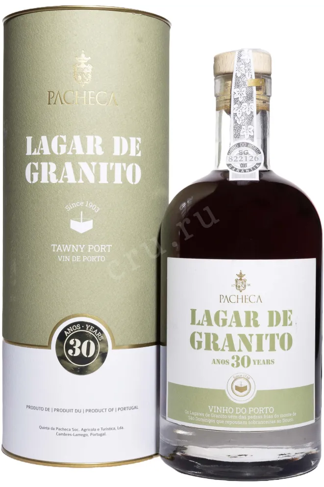 Портвейн Pacheca Lagar De Granito 30 Years Old in tube 1993 0.75 л