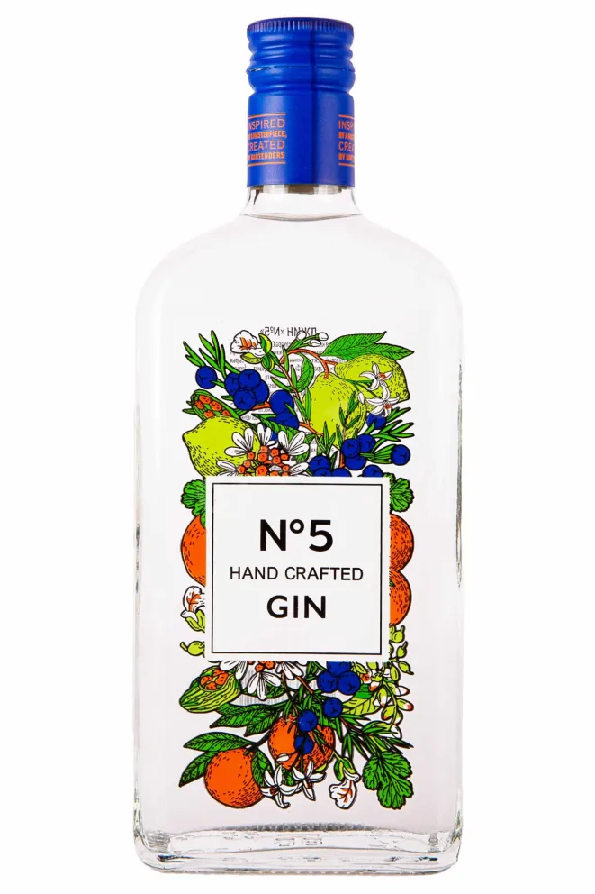 Джин Gin №5  0.5 л