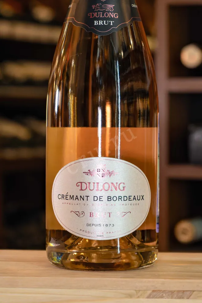 В магазине Крю Профи Dulong Cremant de Bordeaux Brut Rose 2023 0.75 л