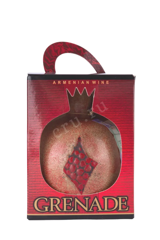 Вино Ijevan Grenade in a ceramic bottle with a gift box 0.75 л