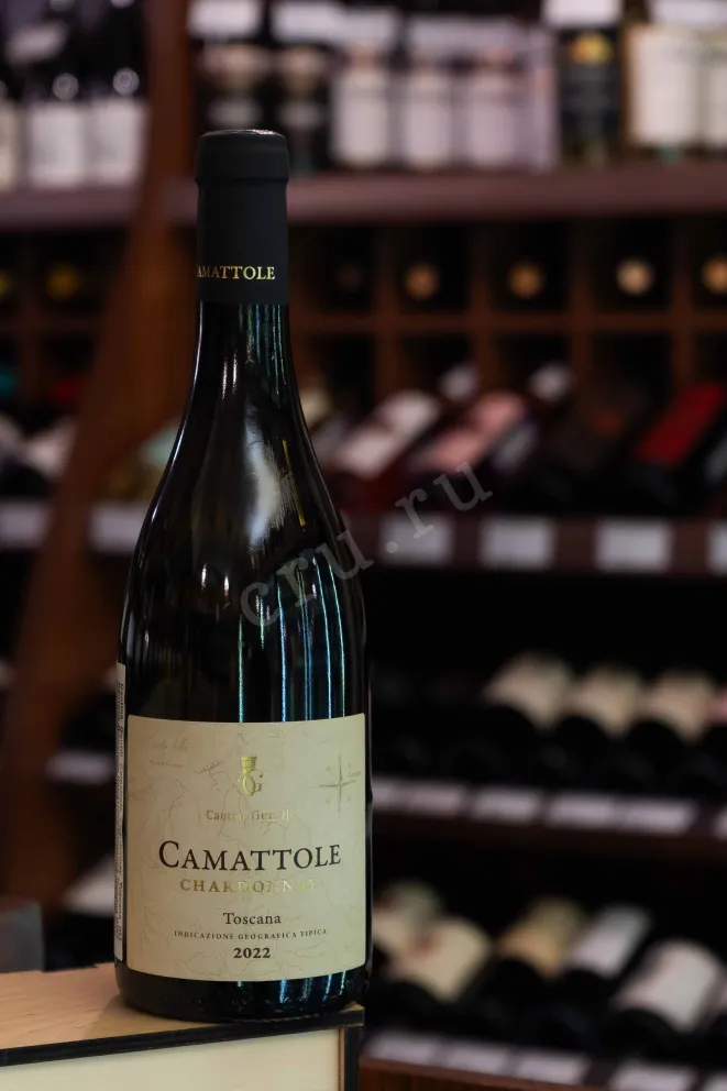 В магазине Крю Профи Cantina Gentili Camattole Chardonnay 2022 0.75 л