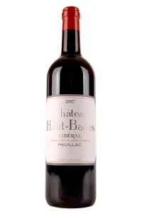 Вино Chateau Haut-Bages Liberal Grand Cru Classe Pauillac 2017 0.75 л