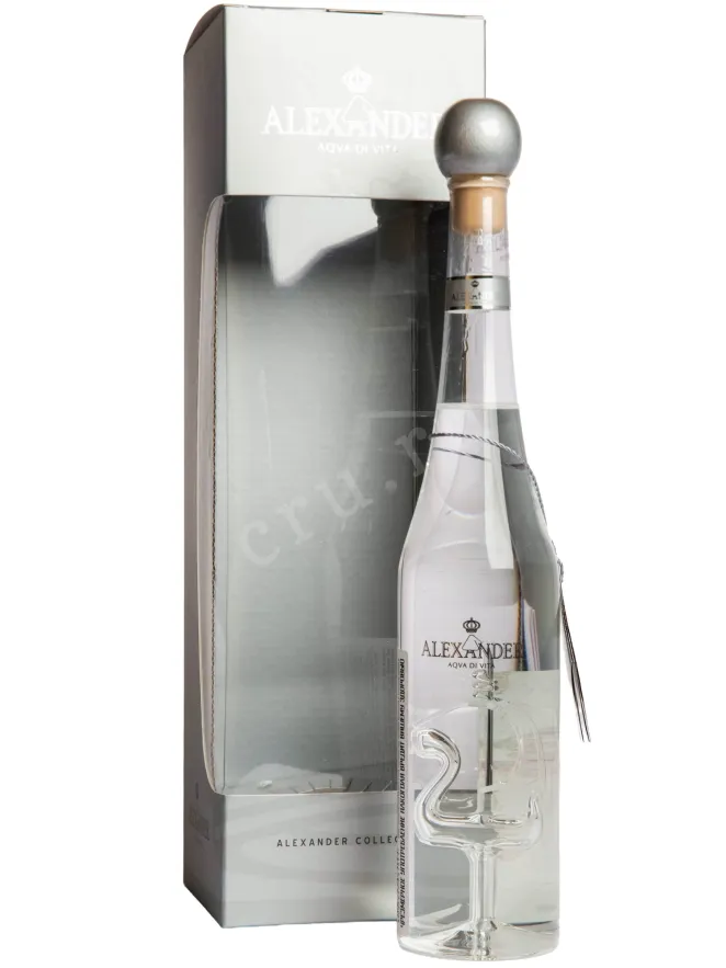 Граппа Bottega Alexander Chardonnay (Ship) in gift box  0.35 л