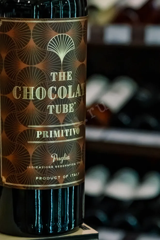 В магазине Крю Профи Chocolate Tube Primitivo Alberello in tube 2022 0.75 л