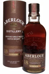 Виски Aberlour 18 years old in tube  0.7 л