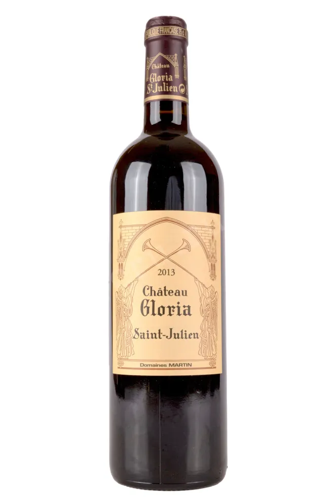 Вино Chateau Gloria St. Julien 2013 0.75 л