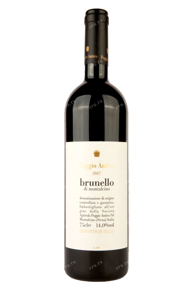 Вино Poggio Antico Brunello di Montalcino  2017 0.75 л
