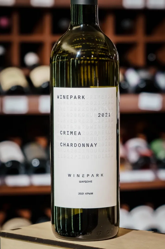 В магазине Крю Профи Winepark Chardonnay 2021 0.75 л