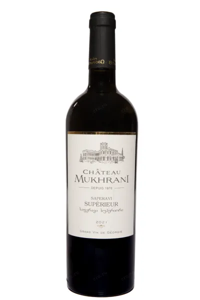 Вино Chateau Mukhrani Saperavi Superieur 2017 0.75 л