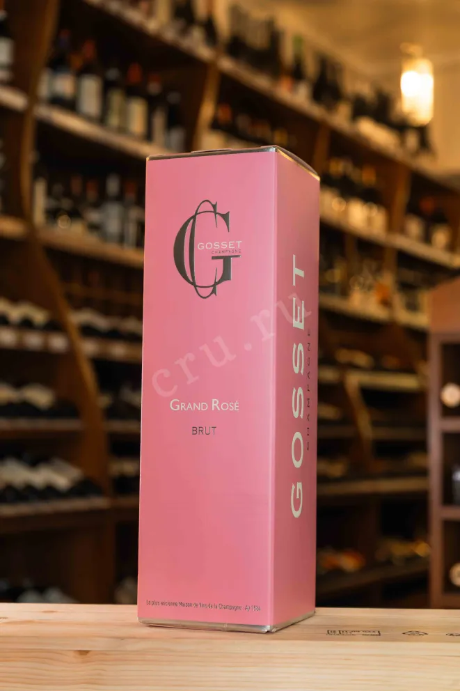 В магазине Крю Профи Gosset Grand Rose Brut with gift box 2016 0.75 л