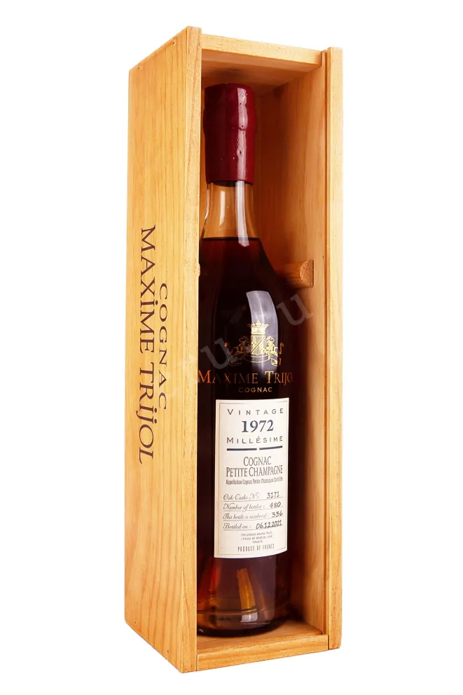 Коньяк Maxime Trijol Petite Champagne 1972 0.7 л