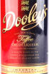 Этикетка Dooley's Toffee Cream 0.7 л