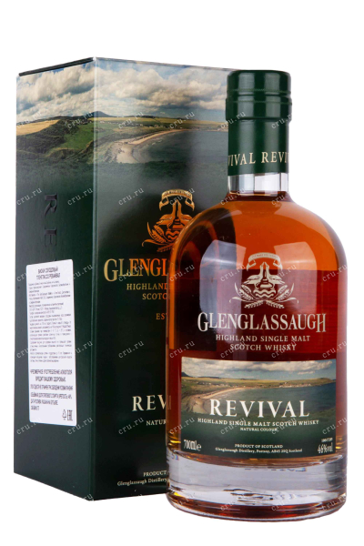 Виски Glenglassaugh Revival in gift box  0.7 л