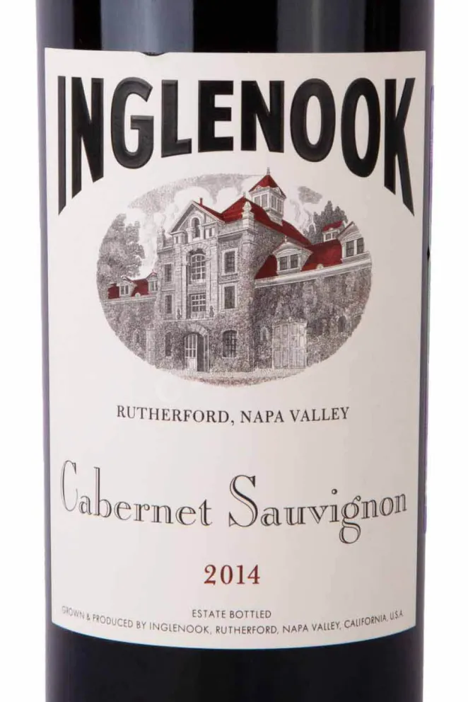 Этикетка Inglenook Cabernet Sauvignon 2014 0.75 л