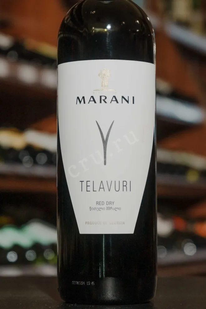 В магазине Крю Профи Marani Telavuri Red Dry 2022 0.75 л