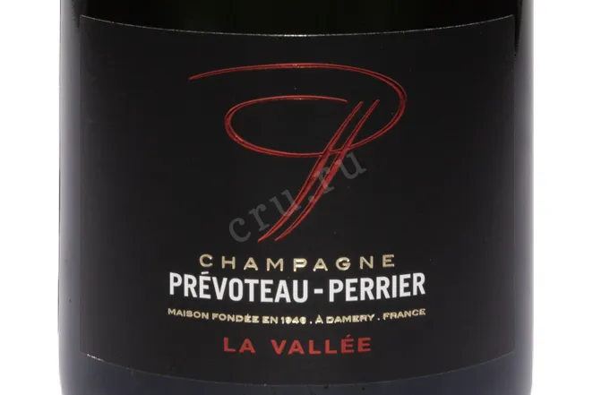 Этикетка Prevoteau-Perrier La Vallee Brut in gift box 2022 0.75 л