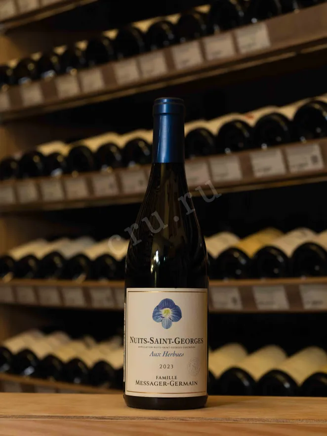 В магазине Крю Профи Famille Messager-Germain Aux Herbues Nuits-Saint-Georges AOC 2023 0.75 л