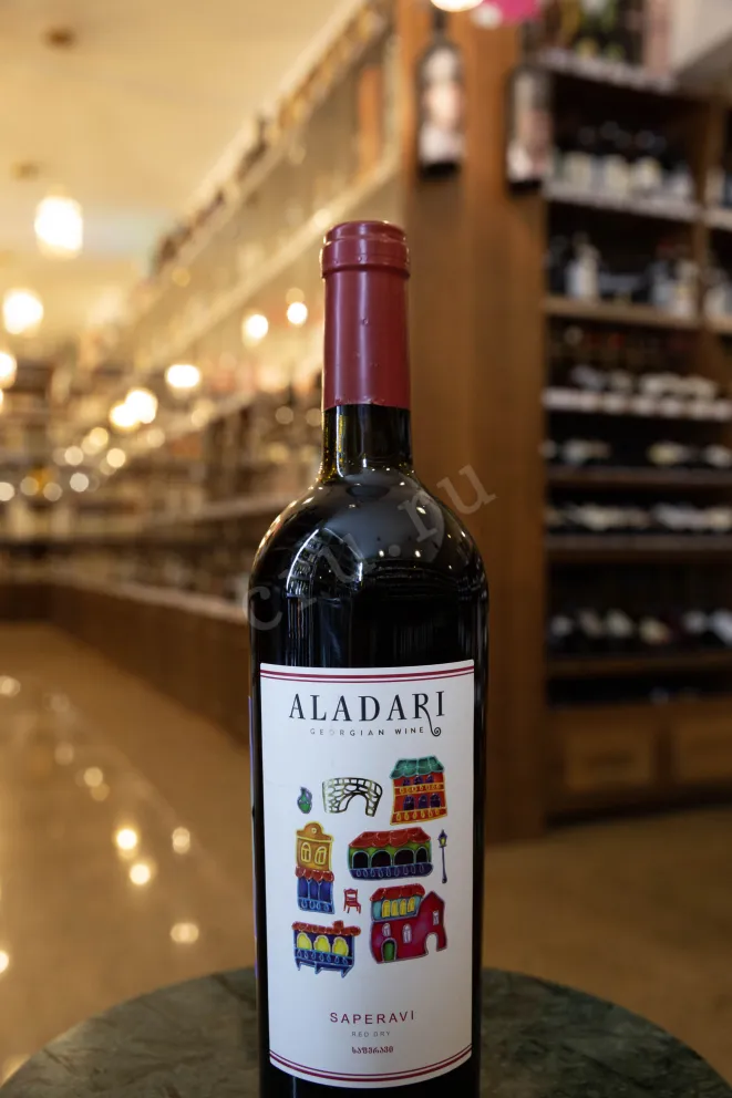 В магазине Крю Профи Aladari Saperavi 2020 0.75 л
