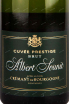 Этикетка Albert Sounit Cremant de Bourgogne Cuvee Prestige Brut 2021 0.75 л