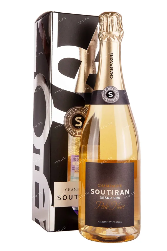 Шампанское Soutiran Perle Noire Ambonnay Grand Cru 2012 0.75 л