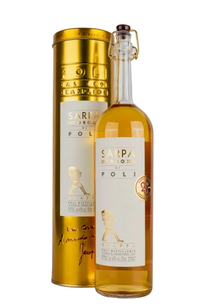 Граппа Poli Sarpa Oro  0.7 л