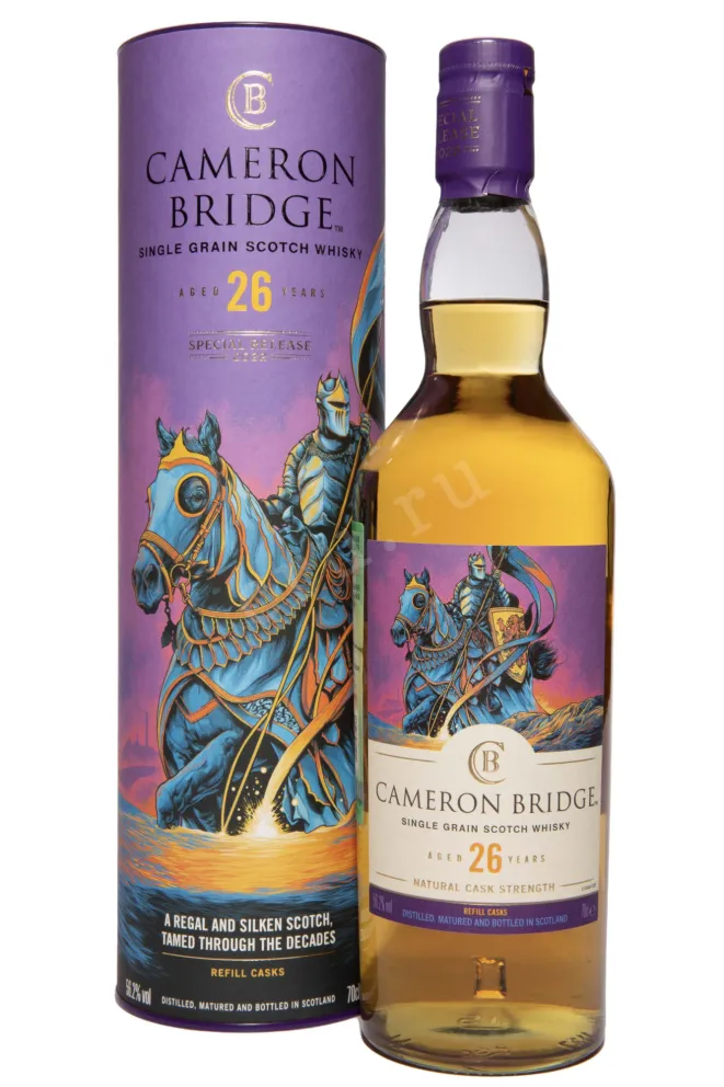 Виски Cameron Bridge 26 Years Single Grain in tube  0.7 л
