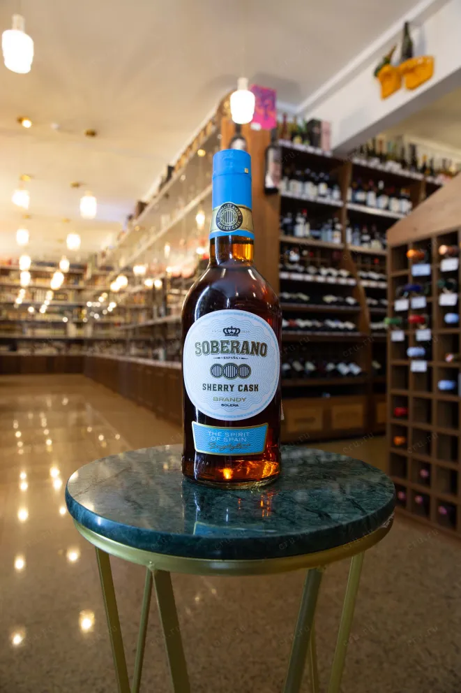 В магазине Крю Профи Soberano Solera with gift box 0.7 л