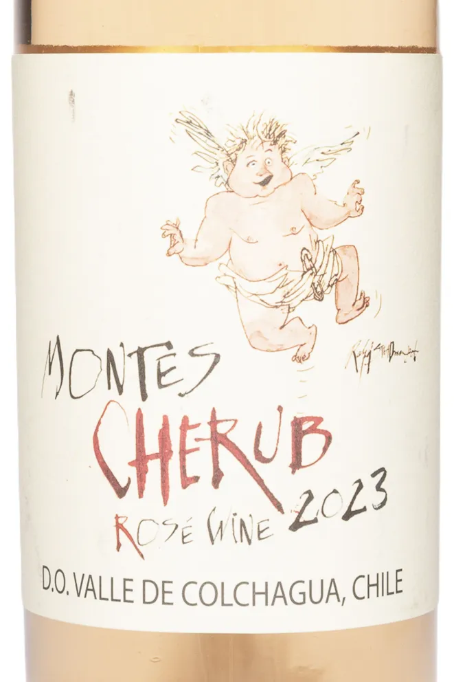 Этикетка Montes Cherub Rose DO 2023 0.75 л