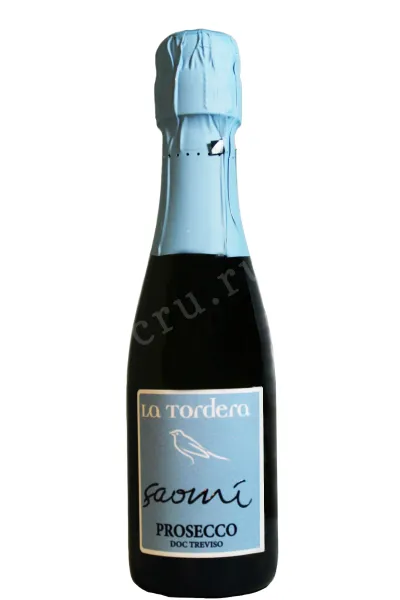 Игристое вино La Tordera Saomi Brut Treviso Prosecco DOC  0.2 л