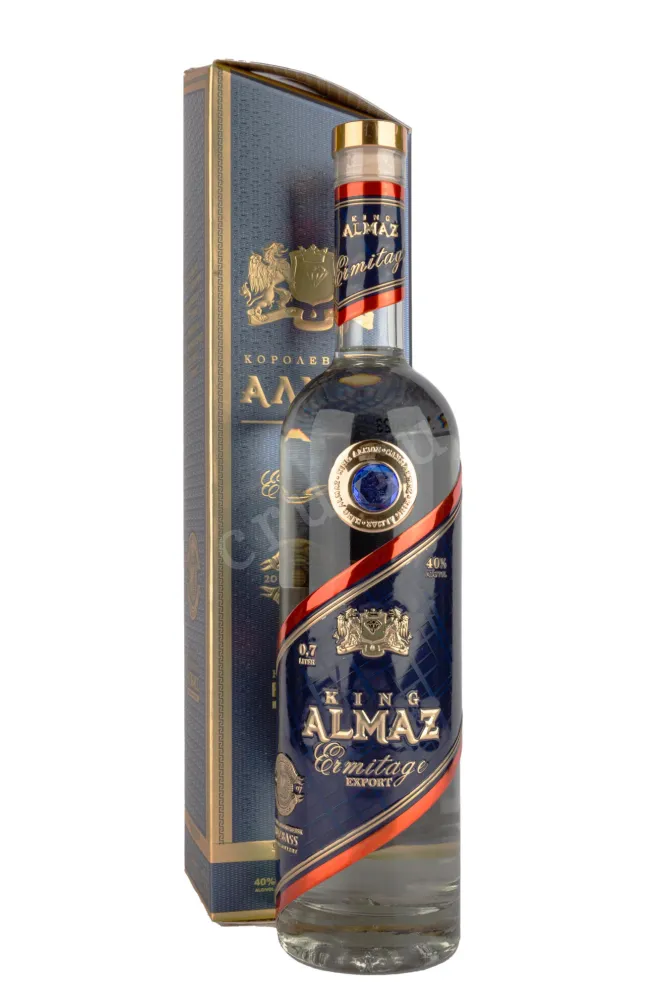Водка Королевский Алмаз Эрмитаж в подарочной упаковке  0.7 л