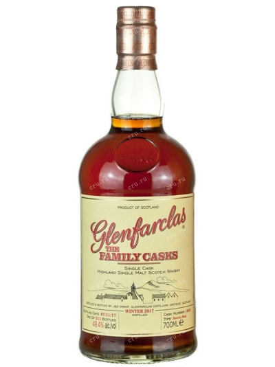 Виски Glenfarclas Family Cask 1962 0.7 л