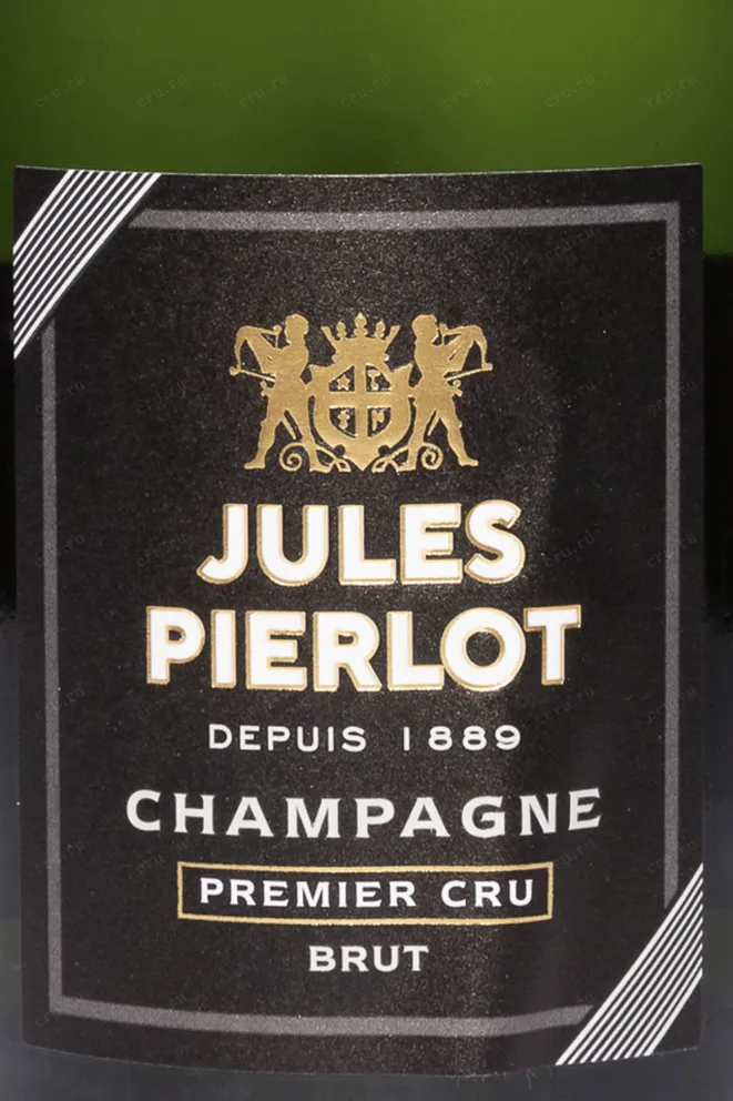 Этикетка Jules Pierlot Premier Cru Brut 2021 0.75 л