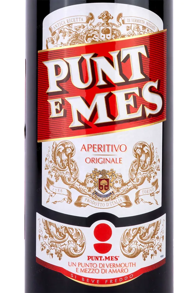 Этикетка Punt e Mes 0.75 л