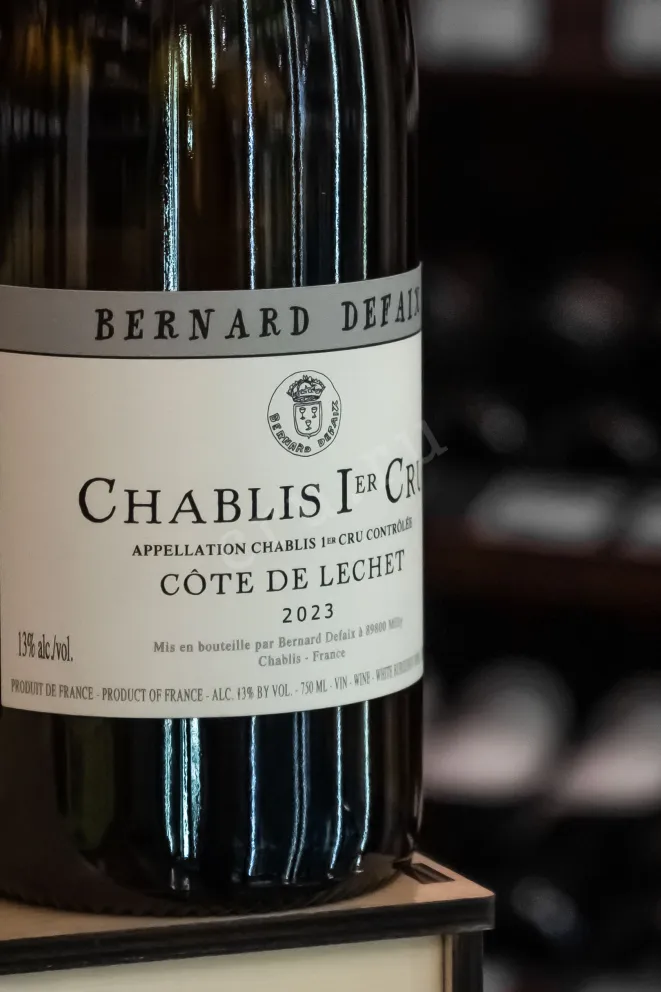 В магазине Крю Профи Bernard Defaix Cote De Lechet Chablis Premier Cru AOC 2022 0.75 л