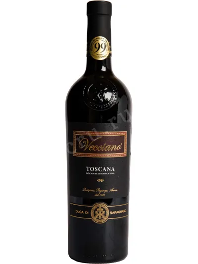 Вино Duca di Saragnano Vecciano Toscana Rosso 2023 0.75 л