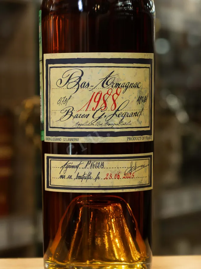 В магазине Крю Профи Baron G. Legrand 1988 0.7 л