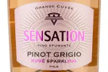 Этикетка Sensation Pinot Grigio Rose 0.75 л